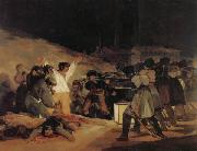 Francisco de goya y Lucientes The Executios of May3,1808,1804 Norge oil painting reproduction